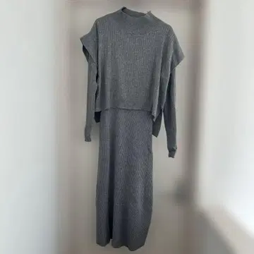 새상품 a.v.v 리브 니트 원피스