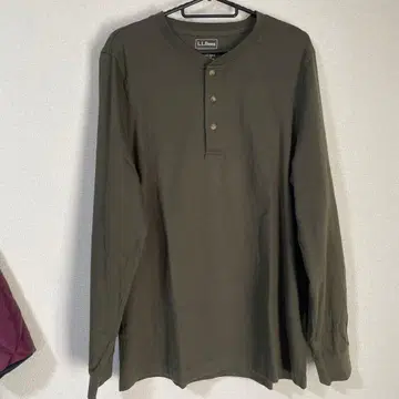 L.L.Bean 헨리넥 긴팔 티셔츠