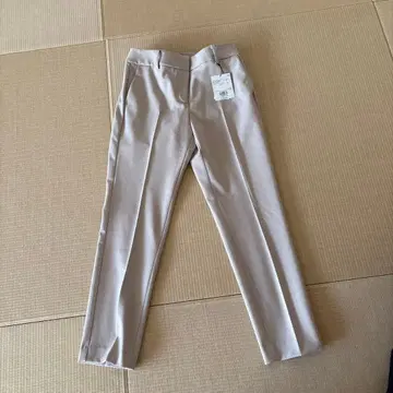 미사용 새상품 PLST 플라스테 스틱 웜 팬츠 베이지