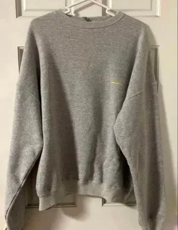 새상품 ENCIRCLE 엔사클 Loveletter sweat 그레이