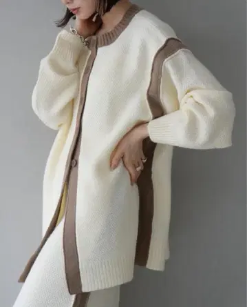 새상품급 lumier 니트 가디건