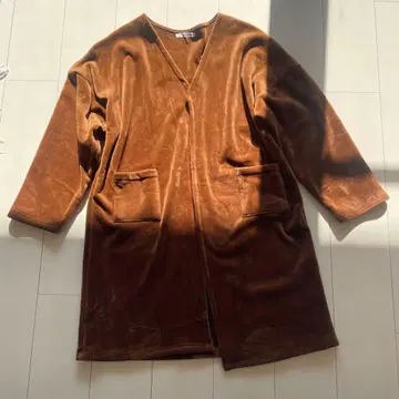 브라운 노카라 자켓