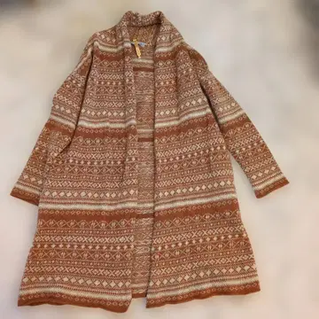 45R 니트 롱 가디건