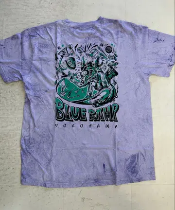 GRIND LODGE x BLUE RAMP 한정판 콜라보 T셔츠 XL