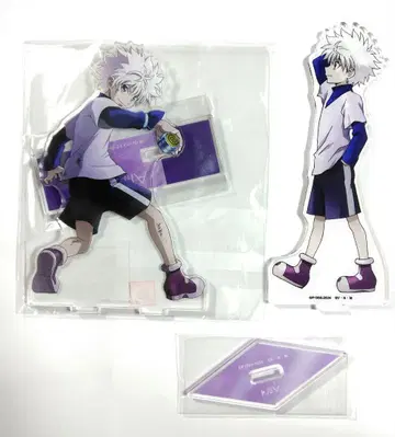 HUNTER x HUNTER 키루아 의 발걸음 아크릴 스탠드 싸우는 등