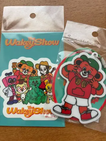 The Wakey Show 스티커 아크릴 키링