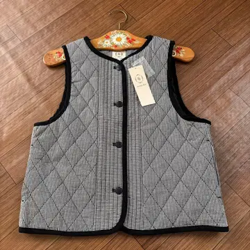 사만사 모스모스 퀼트 파이핑 베스트