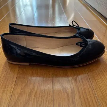 FABIO RUSCONI 36 블랙 플랫 펌프스