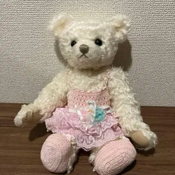 발레리나 화이트 테디베어