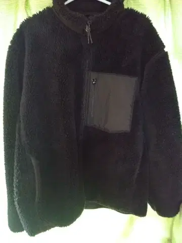 유니클로 방풍 보아 자켓 다크 네이비