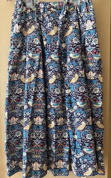 펠리시모 x 윌리엄 모리스 와이드 팬츠 [ 딸기 도둑 ] MP