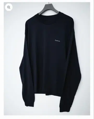 Antwort 롱 슬리브 T 사이즈 2 네이비
