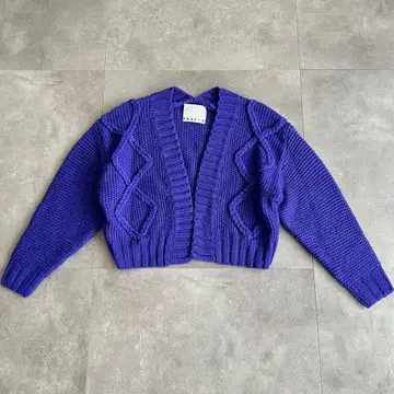 FRAY I.D [미사용 새상품] 울 혼방 니트 가디건