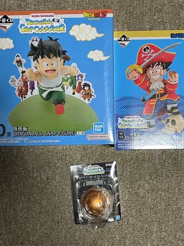 제일복권 드래곤볼 손오공 손오반 피규어