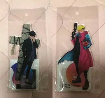 TRIGUN전 트라이건전 아크릴 스탠드 바슈 울프우드 2점 세트