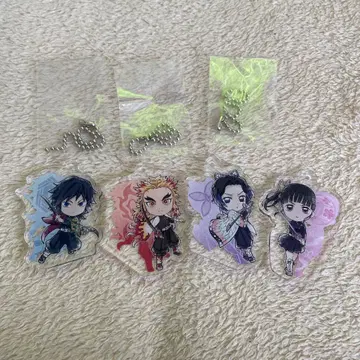 아크릴 키링 4개 세트