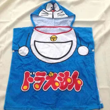 도라에몽 후드 부착 타월 수영장 백