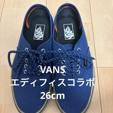 Vans 네이비 스니커즈 로우컷