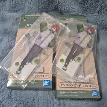 컬러풀 피치 쟈파파 아크릴 스탠드 2개 세트