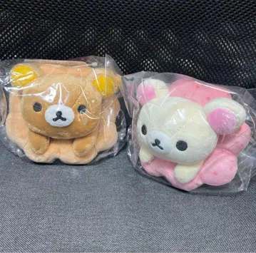 리락쿠마 x 미스터 도넛 봉제 인형 2개 세트