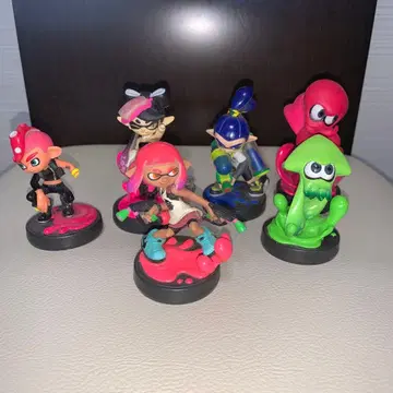 스플래툰 피규어 6체 세트