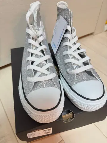 미사용 새상품 CONVERSE 컨버스 글리터 하이컷 스니커즈