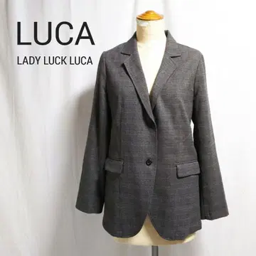 루카 LUCA/LADY LUCK LUCA 글렌체크 자켓