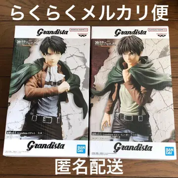 진격의 거인 Grandista 피규어 엘렌, 리바이 합계 2체 세트