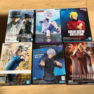 애니메이션 캐릭터 피규어 세트