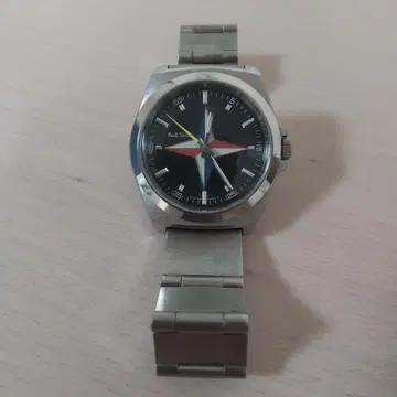 폴 스미스 아날로그 쿼츠 손목시계 스테인리스 스틸