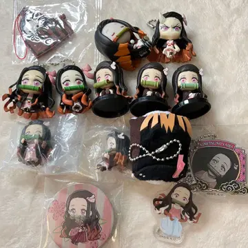 귀멸의 칼날 네즈코 앉아있는 대원 쵸코놋코 마스코트 묶음 판매