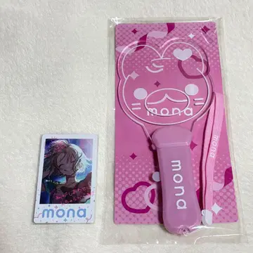 HoneyWorks mona 플레이트 라이트 폴라로이드풍 카드