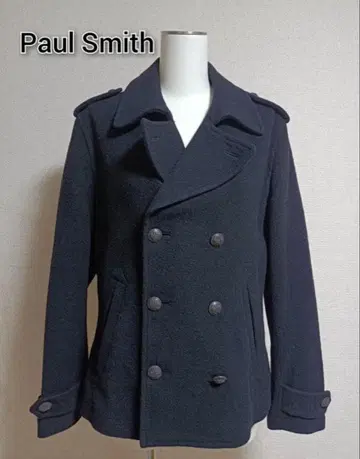새상품급! Paul Smith 트렌드 블랙 코트 여성용 사이즈 S