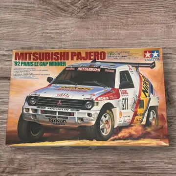 타미야 1/24 스케일 미쓰비시 파제로 랠리 우승 모델 프라모델