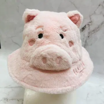 상하이 디즈니 토이스토리 햄 복슬복슬 캡 모자 자수 포함