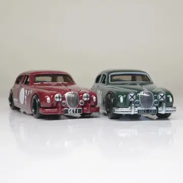 핫휠 JAGUAR MK1 재규어 MK1 2대 세트 개봉품