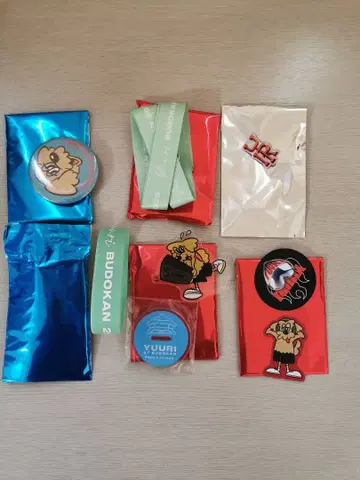 유리 랜덤 복권 무도관, 아시아 투어 세트