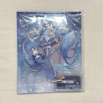 하츠네 미쿠 유키 미쿠 스카이타운 오로라 아크릴 스탠드