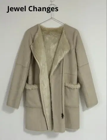 Jewel Changes 무스탕 코트 주얼 체인지즈
