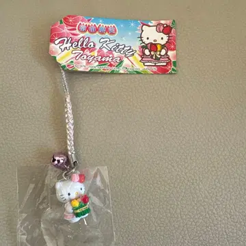 헬로키티 토야마 튤립 키링