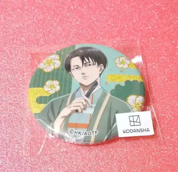 진격의 거인 리바이 캔뱃지 VASARA