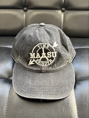 MASU 25AW MB EMBROIDERY CAP (BLACK) 미사용품