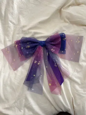 홍콩 디즈니 20주년 머리띠 리본