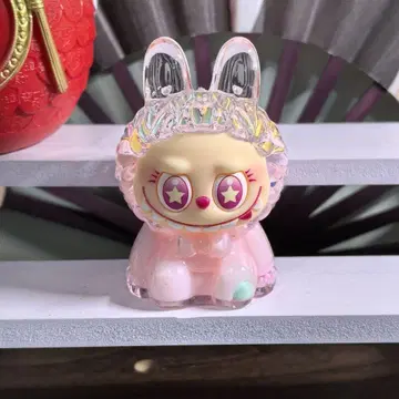 컬러풀 토끼형 피규어 러브브 3체 오코노미