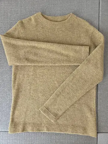 MHL. 베이지 크루넥 스웨터 남성용