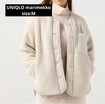 [새상품] UNIQLO marimekko 마리메꼬 플리스 가디건 M