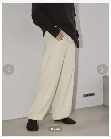 TODAYFUL 드로스트링 울 팬츠 38