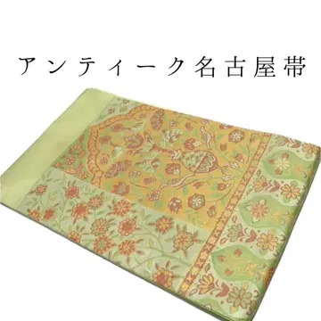 [w52] 나고야 오비 앤티크 기모노 할인