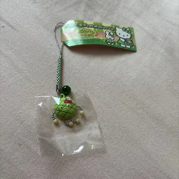 지역 한정 키티 헬로키티 멜론빵 스트랩