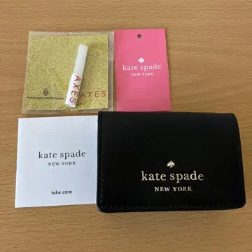 케이트 스페이드 블랙 3단 폴더형 지갑
